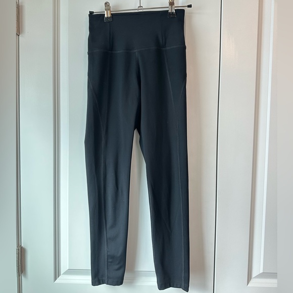 Girlfriend Collective Black Compressive High-Rise Legging 7/8 Length (Size XS) - Picture 2 of 8